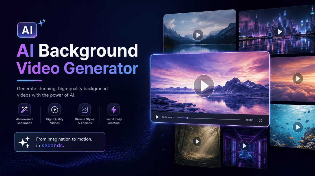 AI Background Video Generator