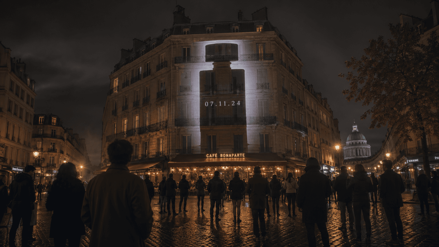 Building Projection — Fragrance Teaser
