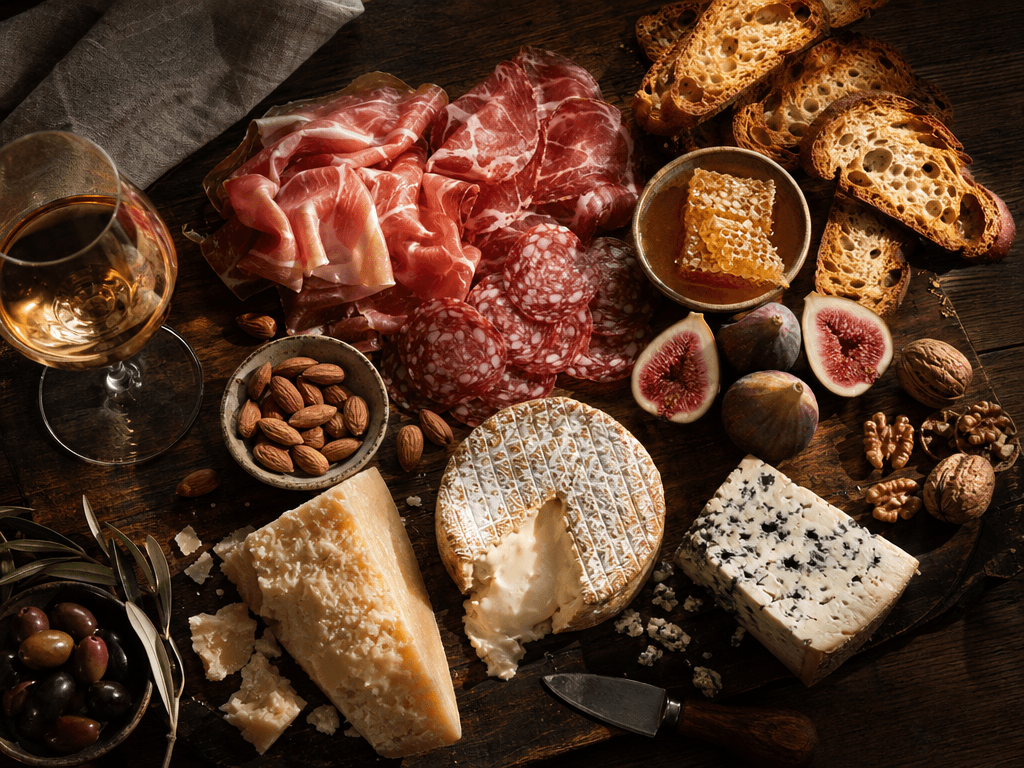 Charcuterie Flat Lay