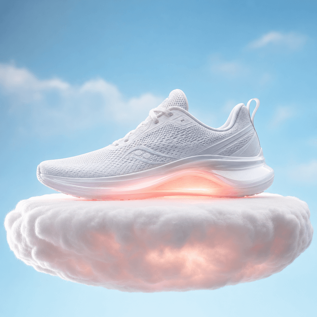 Sneaker on Cloud Pedestal